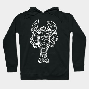 Lobster in White Hoodie